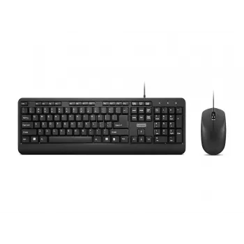 Lenovo 160 näppäimistö hiiri sisältyy koti-/toimistokäyttöön USB US English musta