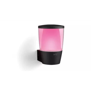 WiZ Wall Light ELPAS, älykäs seinävalaisin, Wi-Fi/Bluetooth, musta, Wi-Fi 4 (802.11n), 802.11b, 802.11g, LED, metalli, muovi