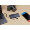 Targus HyperDrive Next johdollinen USB 3.2 Gen 2 (3.1 Gen 2) Type-C sininen