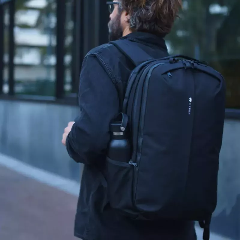 Vapaa-ajan reppu HYPER HyperPack Pro musta Cordura-nylon 490 mm