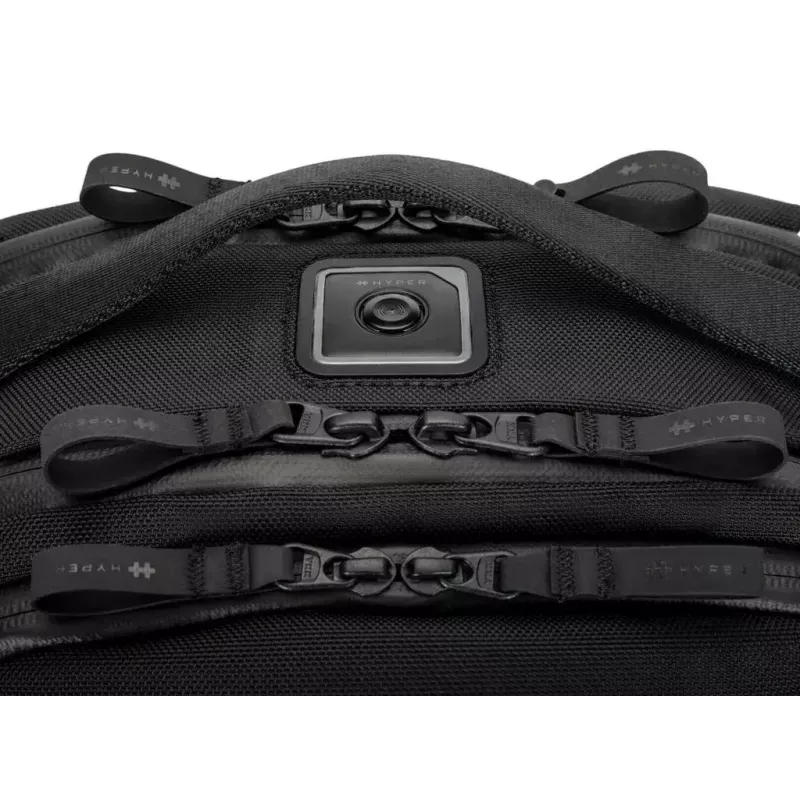 Vapaa-ajan reppu HYPER HyperPack Pro musta Cordura-nylon 490 mm