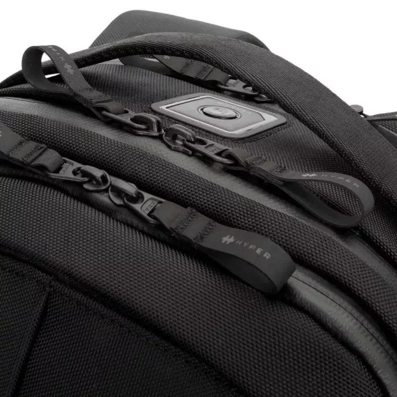 Vapaa-ajan reppu HYPER HyperPack Pro musta Cordura-nylon 490 mm