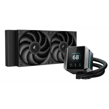 DEEPCOOL Mystique 240 prosessori All-in-One-nestejäähdytin 12 cm – musta