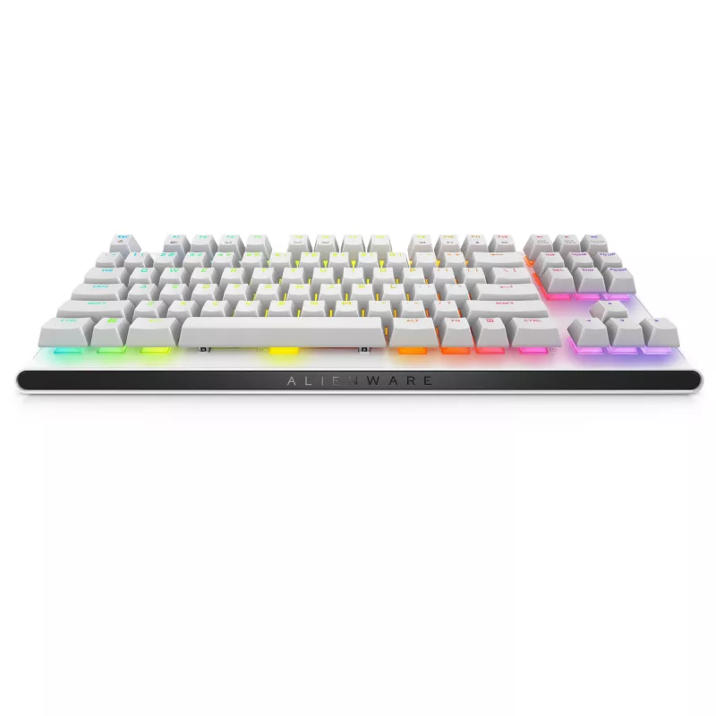 Alienware AW420K näppäimistö pelikäyttöön USB QWERTY US International valkoinen