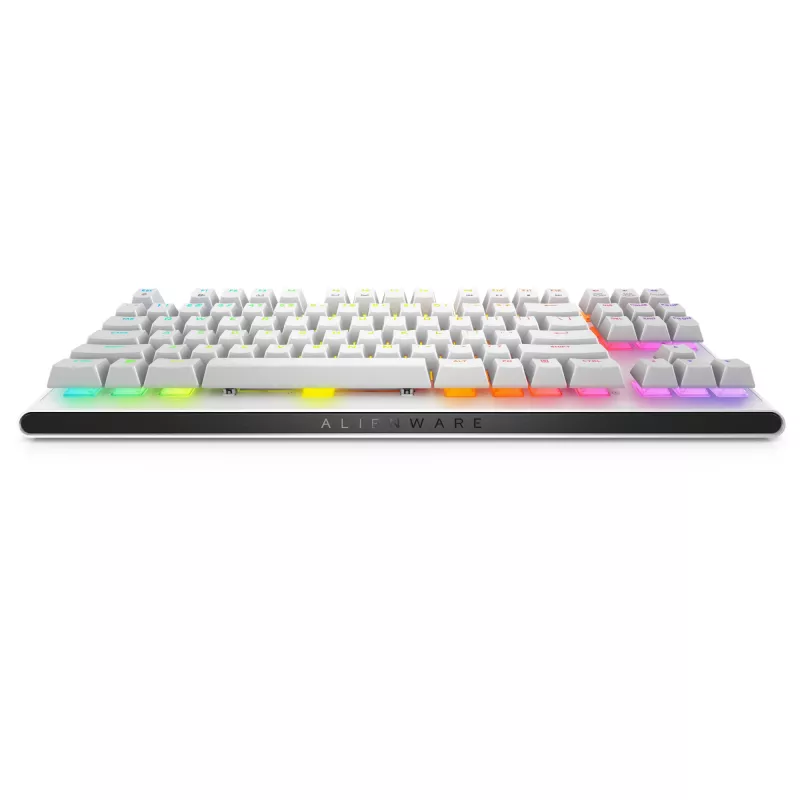 Alienware AW420K näppäimistö pelikäyttöön USB QWERTY US International valkoinen