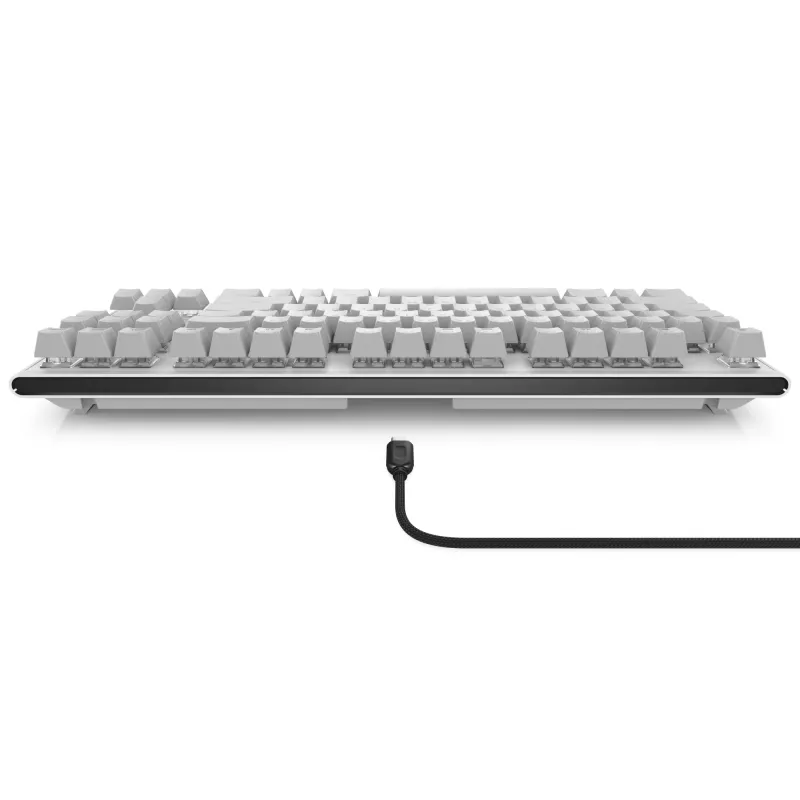 Alienware AW420K näppäimistö pelikäyttöön USB QWERTY US International valkoinen