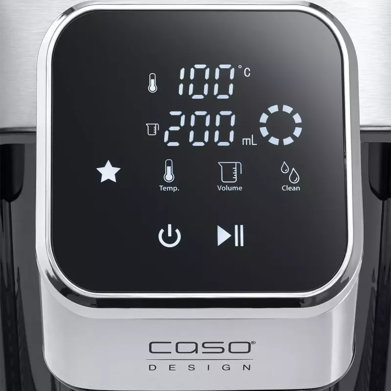 Caso HW 770 Advanced Turbo kuuman veden annostelija, 2,7 L, 2600 W, musta/ruostumaton teräs