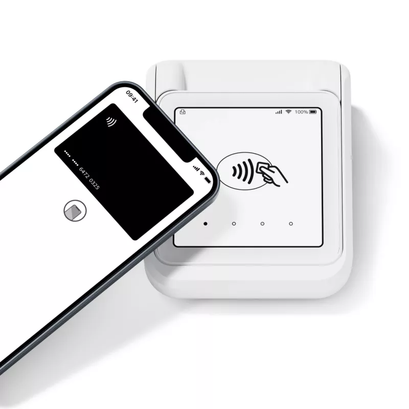 SumUp Solo Printer älykortinlukija akku Wi-Fi valkoinen