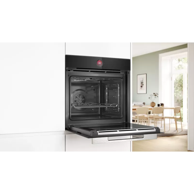 Bosch Serie 8 HBG7221B1 uuni 71 L musta
