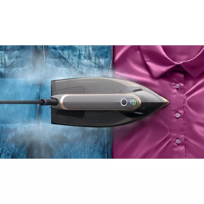Philips DST8041/80 silitysrauta höyrysilitysrauta SteamGlide Elite -silityspohja 3000 W musta