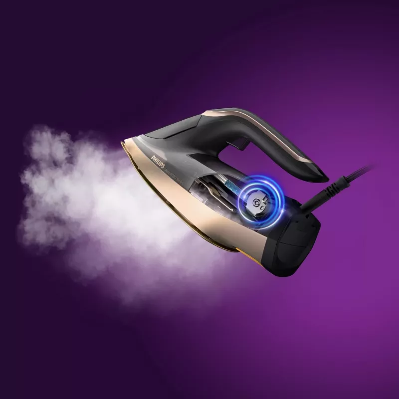 Philips DST8041/80 silitysrauta höyrysilitysrauta SteamGlide Elite -silityspohja 3000 W musta