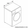 Pesukone Bosch WGG244ZMSN, edestä täytettävä 9 kg, energiatehokkuusluokka A