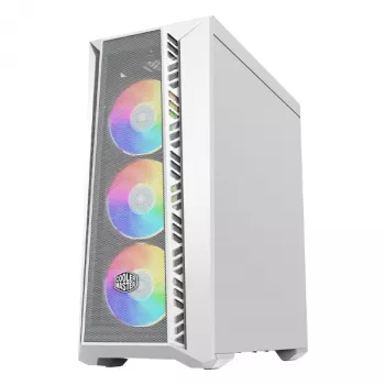 COOLER MASTER kotelo Masterbox Lite 520 Mesh Midi Tower valkoinen