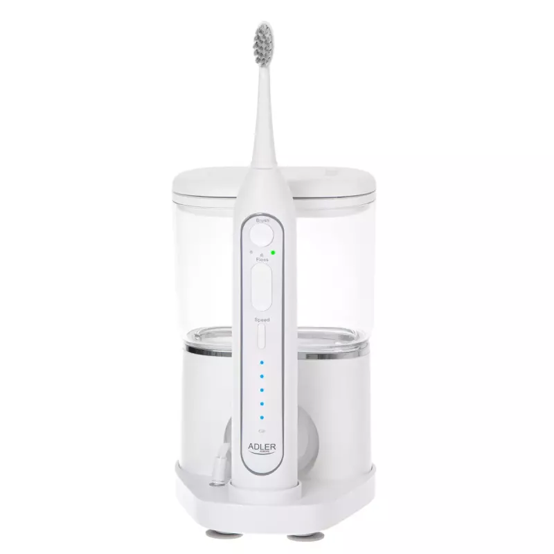 Hammasharja Adler 2-in-1 vesi-hammaslanka Sonic Brush AD 2180w