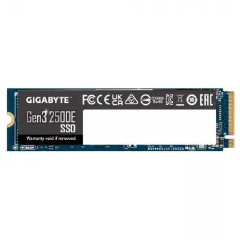 SSD-levy GIGABYTE 500GB M.2 PCI Express 3.0 NVMe Gen3 2500E
