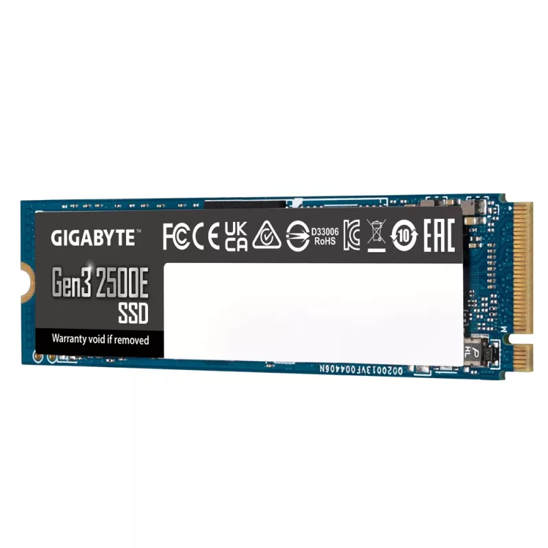 SSD-levy GIGABYTE 500GB M.2 PCI Express 3.0 NVMe Gen3 2500E
