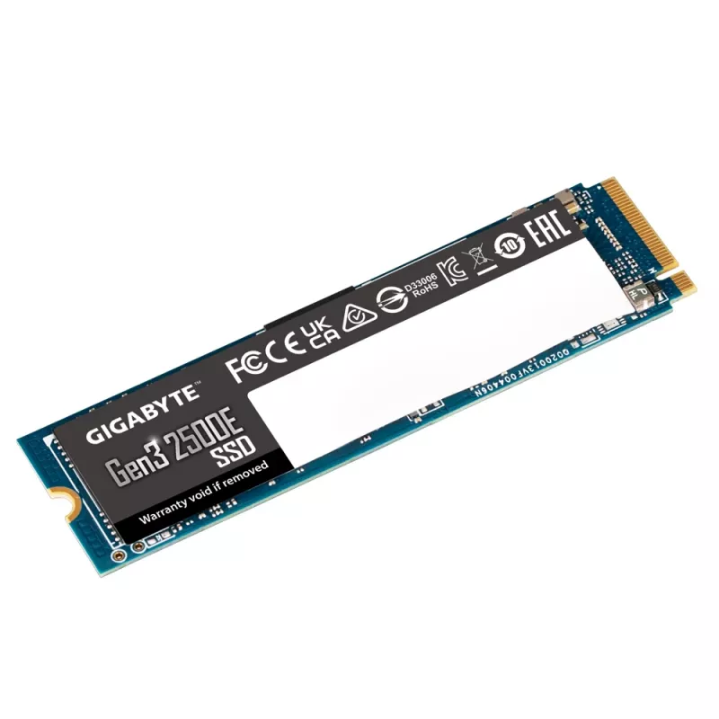 SSD-levy GIGABYTE 500GB M.2 PCI Express 3.0 NVMe Gen3 2500E