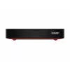 Neuvotteluohjain Lenovo ThinkSmart 12QL0004MT Zoomille, kompakti musta laite kokousohjaukseen