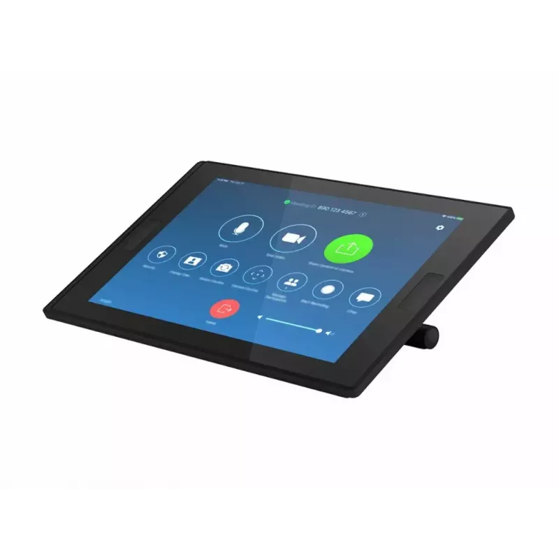 Neuvotteluohjain Lenovo ThinkSmart 12QL0004MT Zoomille, kompakti musta laite kokousohjaukseen