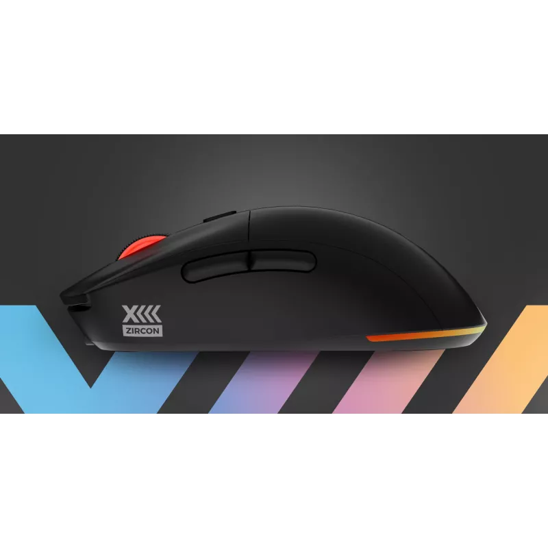 GENESIS Zircon XIII hiiri pelikäyttöön molempikätinen RF langaton + USB Type-C optinen 26000 DPI
