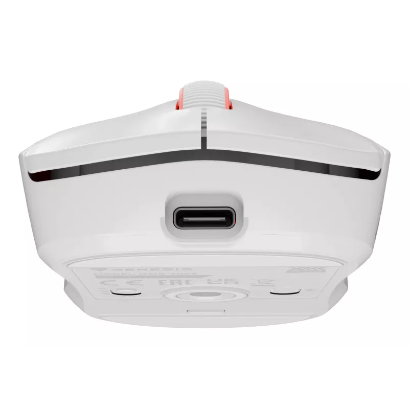 GENESIS Zircon XIII hiiri pelikäyttöön molempikätinen RF langaton + USB Type-C optinen 26000 DPI