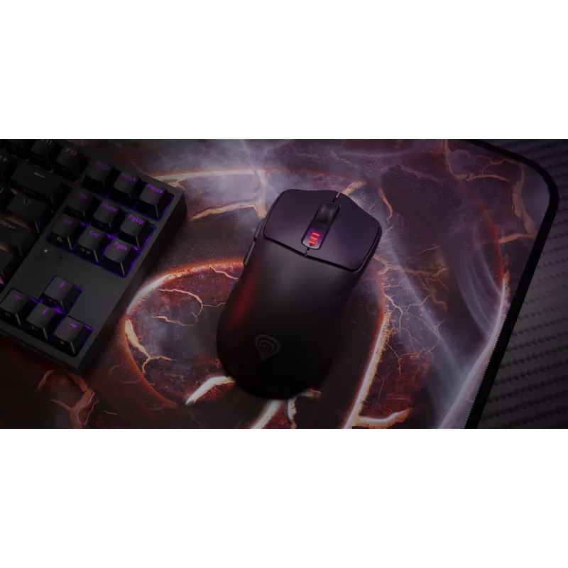 GENESIS Zircon 500 hiiri pelikäyttöön oikeakätinen RF langaton + Bluetooth + USB Type-C optinen 10000 DPI
