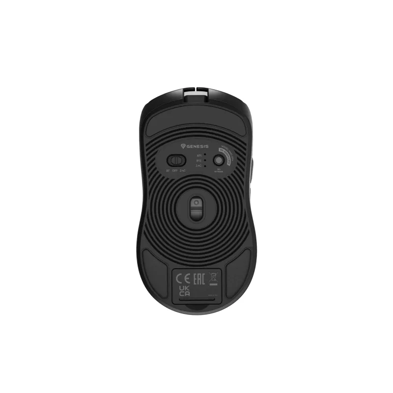 GENESIS Zircon 500 hiiri pelikäyttöön oikeakätinen RF langaton + Bluetooth + USB Type-C optinen 10000 DPI