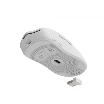 GENESIS Zircon 500 hiiri pelikäyttöön oikeakätinen RF langaton + Bluetooth + USB Type-C optinen 10000 DPI