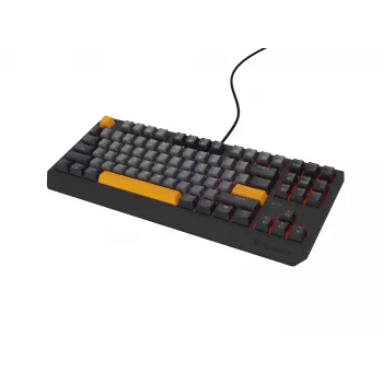 Genesis Thor 230 TKL langallinen mekaaninen pelinäppäimistö, US, Anchor Gray Negative, Outemu Red