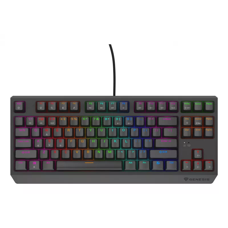 GENESIS Thor 230 TKL Lite näppäimistö pelikäyttöön USB QWERTY englanti musta
