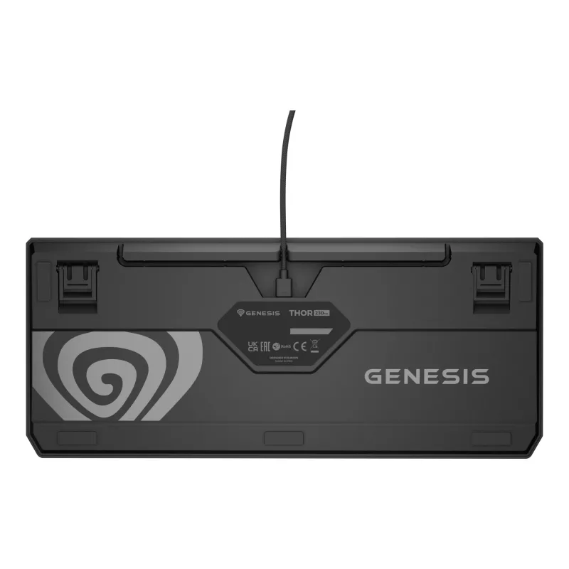 GENESIS Thor 230 TKL Lite näppäimistö pelikäyttöön USB QWERTY englanti musta