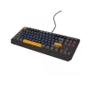 GENESIS THOR 230 TKL näppäimistö pelikäyttöön USB + RF langaton + Bluetooth QWERTY musta, sininen, harmaa, oranssi
