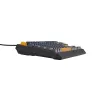 GENESIS THOR 230 TKL näppäimistö pelikäyttöön USB + RF langaton + Bluetooth QWERTY musta, sininen, harmaa, oranssi