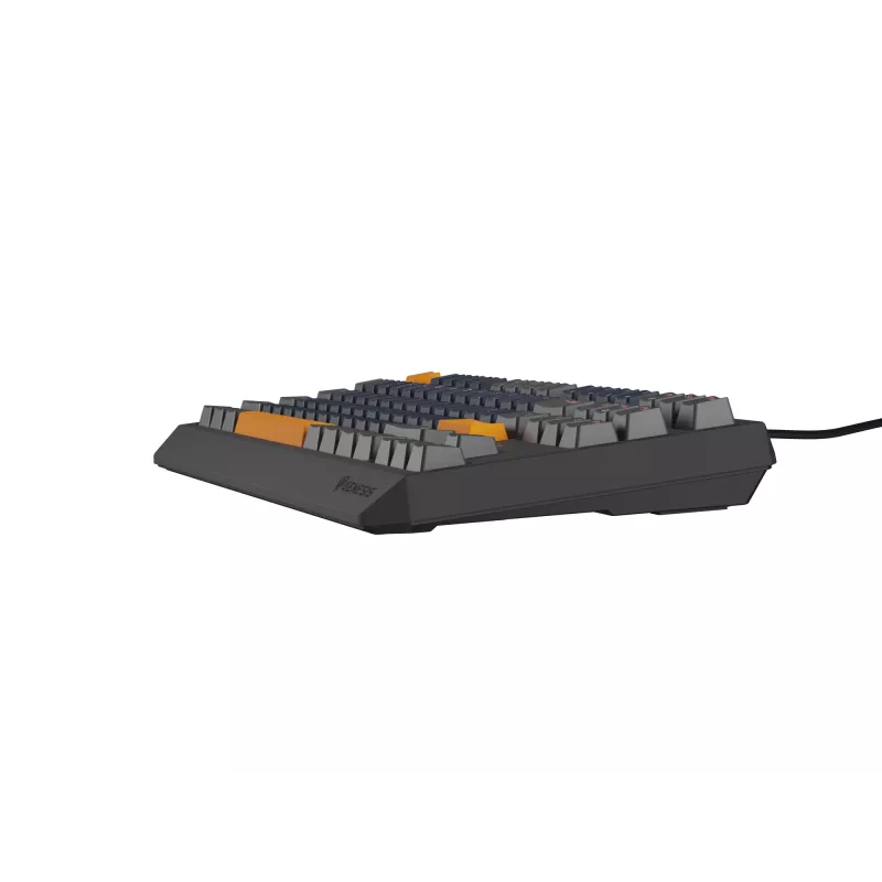 GENESIS THOR 230 TKL näppäimistö pelikäyttöön USB + RF langaton + Bluetooth QWERTY musta, sininen, harmaa, oranssi