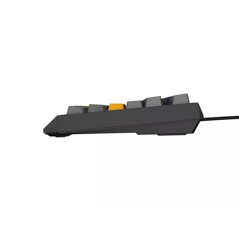GENESIS THOR 230 TKL näppäimistö pelikäyttöön USB + RF langaton + Bluetooth QWERTY musta, sininen, harmaa, oranssi