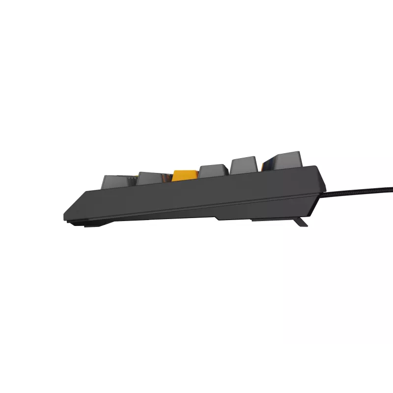 GENESIS THOR 230 TKL näppäimistö pelikäyttöön USB + RF langaton + Bluetooth QWERTY musta, sininen, harmaa, oranssi