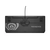 GENESIS THOR 230 TKL näppäimistö pelikäyttöön USB + RF langaton + Bluetooth QWERTY musta, sininen, harmaa, oranssi