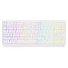 Tenkeyless-pelikäppäimistö GENESIS Thor 230 TKL — USB, RF Wireless, Bluetooth, QWERTY, valkoinen