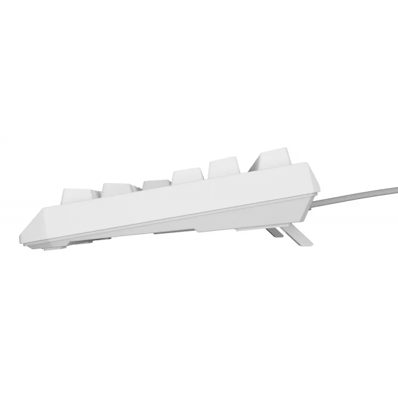 Tenkeyless-pelikäppäimistö GENESIS Thor 230 TKL — USB, RF Wireless, Bluetooth, QWERTY, valkoinen