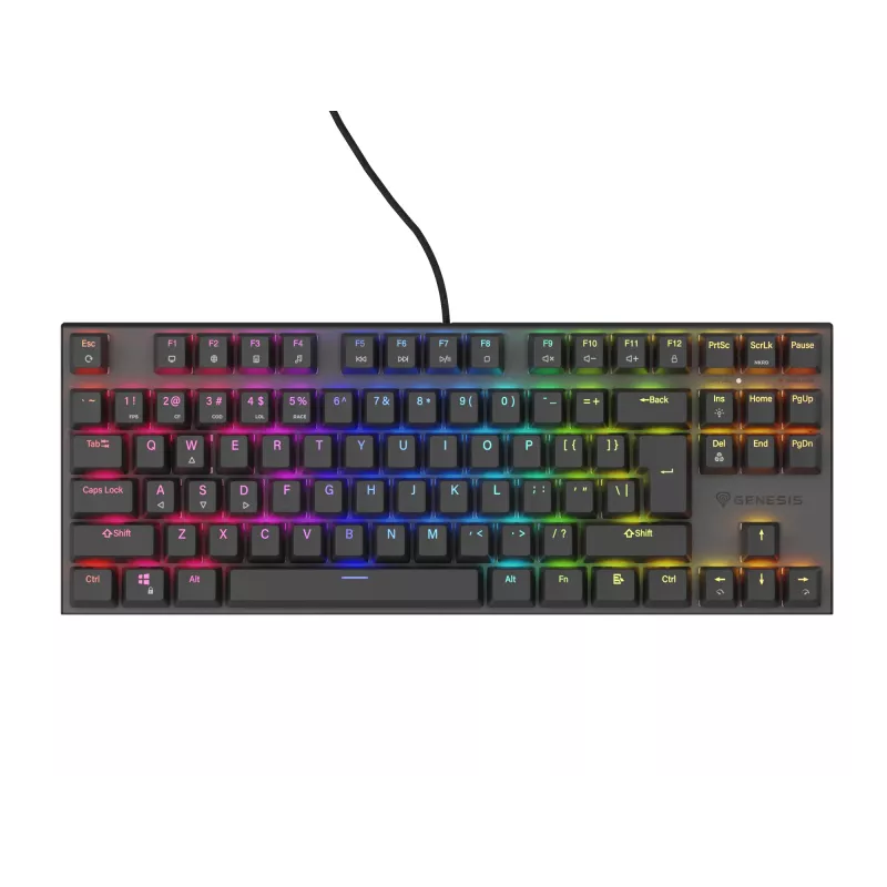 GENESIS Thor 303 TKL -pelikäppäimistö USB QWERTY US International musta