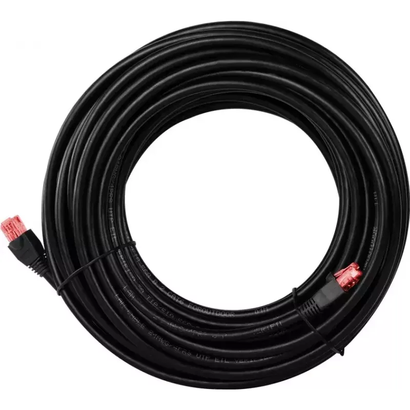 Verkkokaapeli GOOBAY 55433 Cat6 U/UTP RJ-45 – 15 m, musta