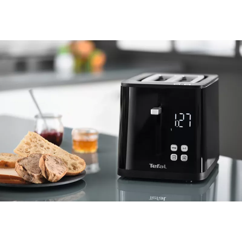 Leivänpaahdin Tefal TT6408 — 2 viipaletta, 850 W, musta