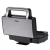 Adler AD 3073 2-in-1-voileipägrilli, 1000 W, ruostumaton teräs/musta