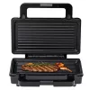Adler AD 3073 2-in-1-voileipägrilli, 1000 W, ruostumaton teräs/musta