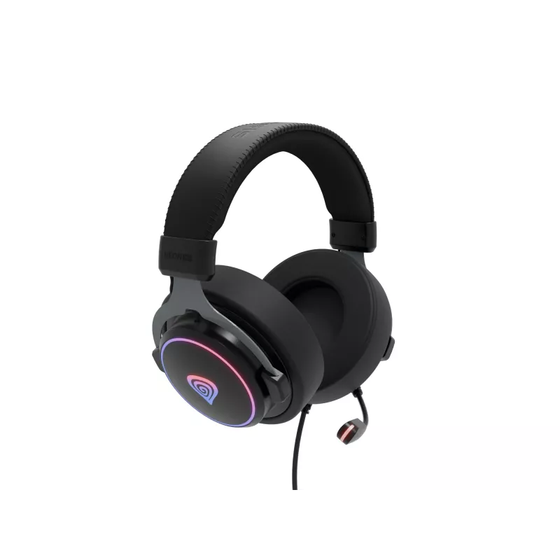 GENESIS Neon 764 headset johdollinen pelikuuloke pääpannalla USB Type-A musta