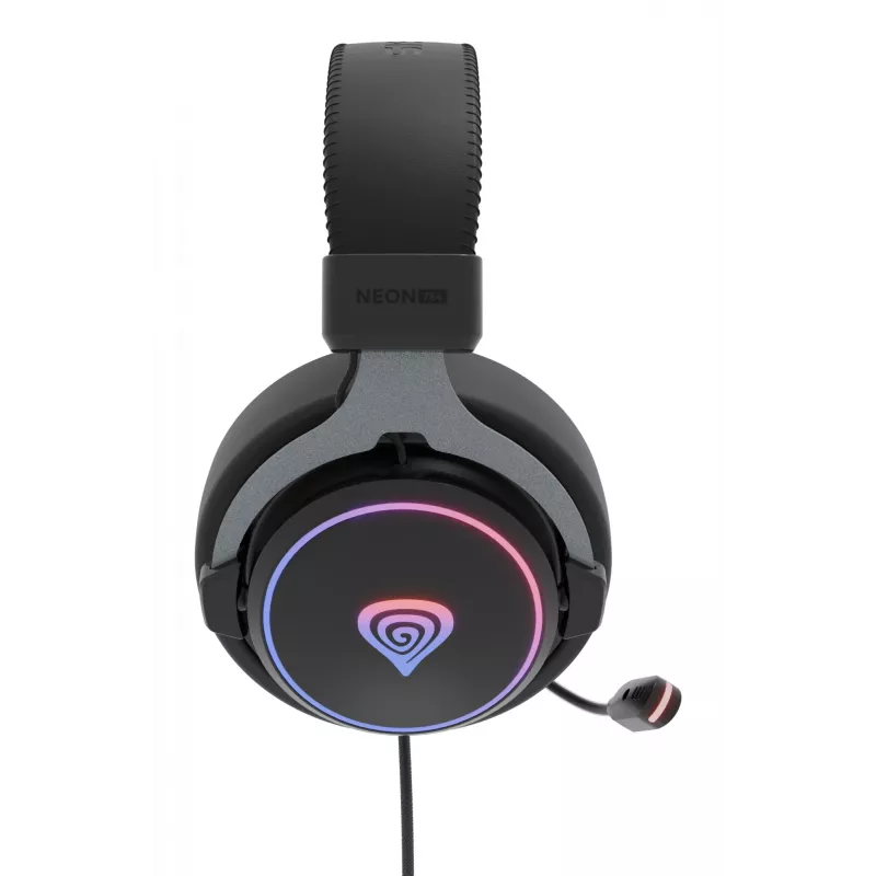 GENESIS Neon 764 headset johdollinen pelikuuloke pääpannalla USB Type-A musta