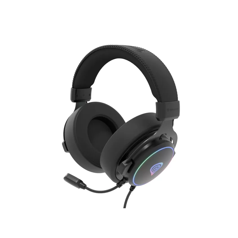 GENESIS Neon 764 headset johdollinen pelikuuloke pääpannalla USB Type-A musta