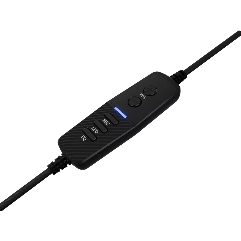 GENESIS Neon 764 headset johdollinen pelikuuloke pääpannalla USB Type-A musta