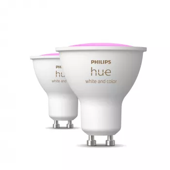 Philips Hue White and Colour Ambience GU10 – älykäs kohdevalaisin – (2 kpl:n pakkaus)