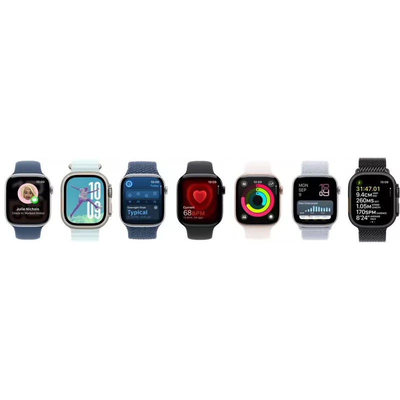 Älykello Apple Watch Ultra 2 GPS + Cellular 49 mm luonnontitaanirunko ja Tan Alpine Loop, Medium